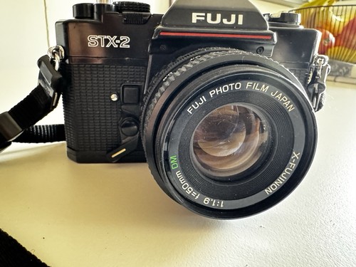 Fuji stx slr - 35mm, nero